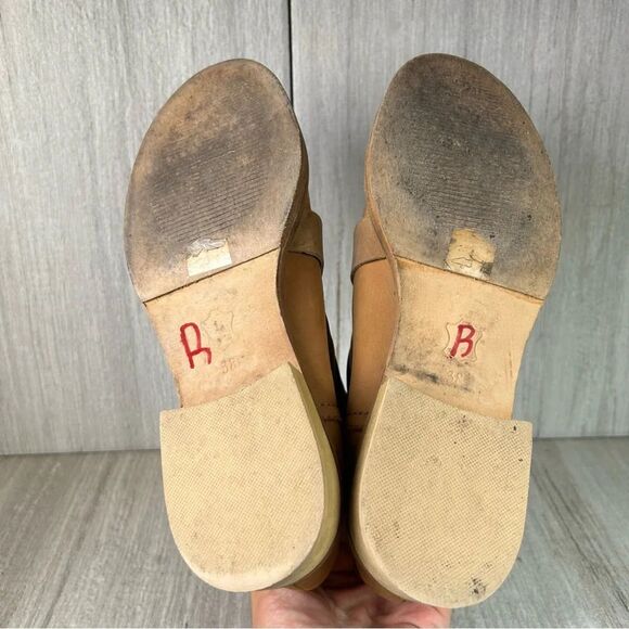 Free People Las Palmas Brown Leather Ankle Boots Shoes Women’s Size 7.5 EUR 38 - Picture 8 of 10